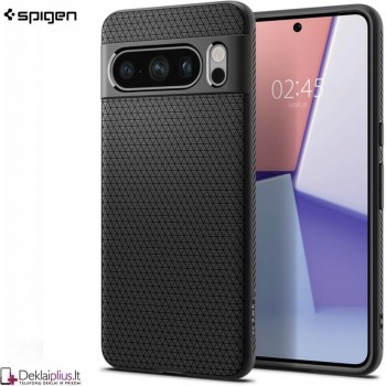 Spigen Liquid Air dėklas - juodas (Google Pixel 8 Pro)